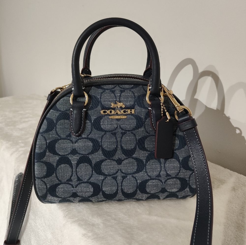 Sydney Satchel In Signature Chambray